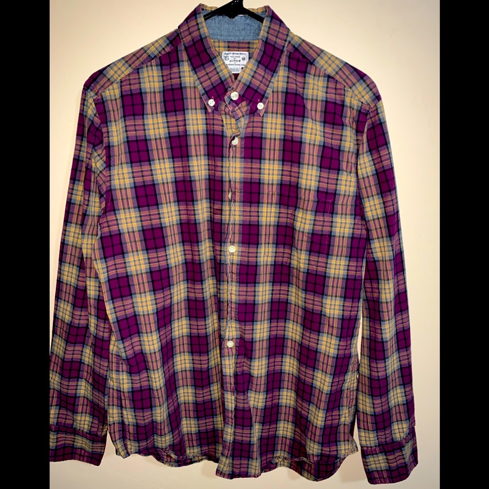 Men’s J. Crew size large button up